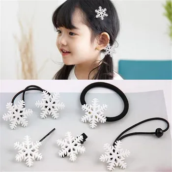 1Pcs Snowflakes Elastic Hair Rope Barrettes 5 Styles For Choice Resin Alloy Headwear Cute Kids Children Hair Accessories
1Pcs Snowflakes Elastic Hair Rope Barrettes 5 Styles For Choice Resin Alloy Headwear Cute Kids Children Hair Accessories