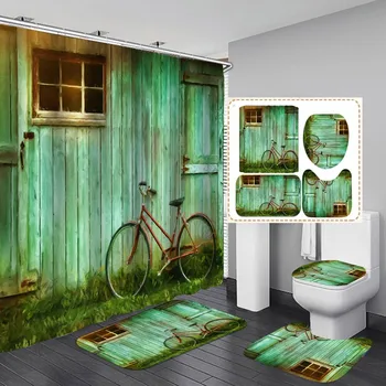 4Pcs/Set Elegant Flowers Pattern Shower Curtain Mat Set Non Slip Rugs Carpet For Bathroom Toilet Bath Accessories
4Pcs/Set Elegant Flowers Pattern Shower Curtain Mat Set Non Slip Rugs Carpet For Bathroom Toilet Bath Accessories