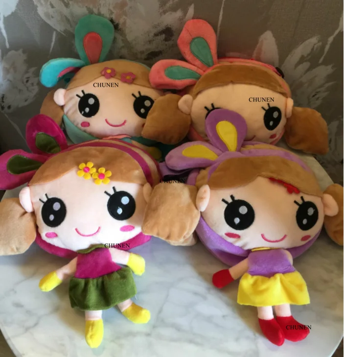 Sweet little girl 1piece random , 20cM Baby plush backpack , plush Satchel Backpack
Sweet little girl 1piece random , 20cM Baby plush backpack , plush Satchel Backpack