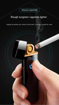 Fingerprint Induction Lighter Charging Windproof Creative Personality Male Tide Network Red Usb Electronic Cigarette Lighter
Fingerprint Induction Lighter Charging Windproof Creative Personality Male Tide Network Red Usb Electronic Cigarette Lighter