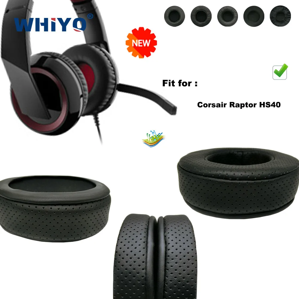 New upgrade Replacement Ear Pads for Corsair Raptor HS40 Headset Parts Leather Cushion Velvet Earmuff Headset Sleeve
New upgrade Replacement Ear Pads for Corsair Raptor HS40 Headset Parts Leather Cushion Velvet Earmuff Headset Sleeve