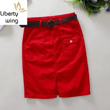 Summer Red Jeans Womens Pockets Knee-Length England Style High Waist Straight Solid Shorts Denim Skirts Lady
Summer Red Jeans Womens Pockets Knee-Length England Style High Waist Straight Solid Shorts Denim Skirts Lady