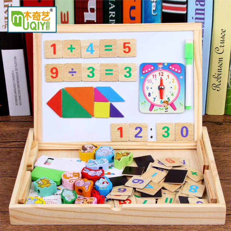 Kindergarten Early Educational Teaching Aid Wooden Counting Sticks with Numbers Computing Box Children Multi-functional Beaded B
Kindergarten Early Educational Teaching Aid Wooden Counting Sticks with Numbers Computing Box Children Multi-functional Beaded B
