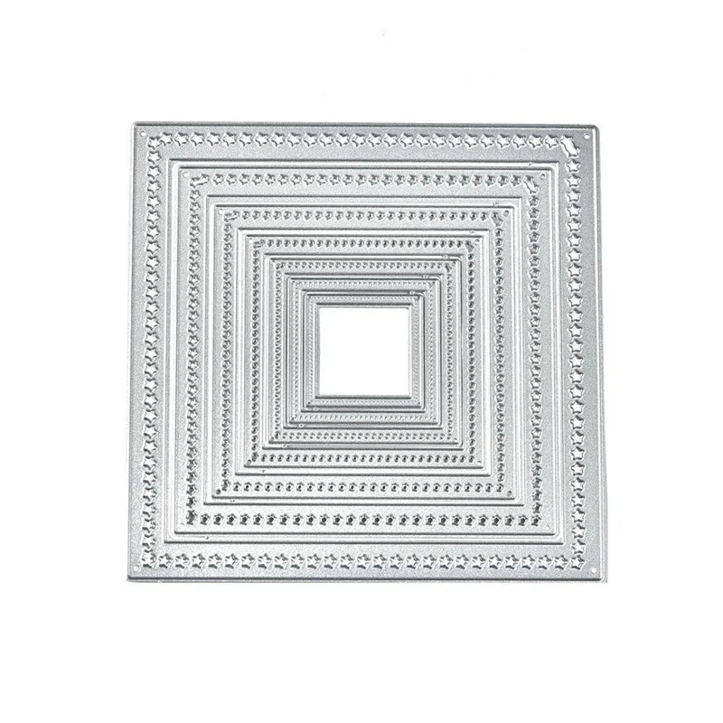 DiyArts Nested Square Frame Metal Cuttin Dies for Scrapbooking Album Card Making Embossing Stencil Decor Diecuts 2019 New Dies
DiyArts Nested Square Frame Metal Cuttin Dies for Scrapbooking Album Card Making Embossing Stencil Decor Diecuts 2019 New Dies