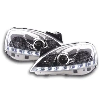 FKFSOP011009faro daytime running lights Daylight Opel Corsa C year Constr. 01-06 Chrome
FKFSOP011009faro daytime running lights Daylight Opel Corsa C year Constr. 01-06 Chrome