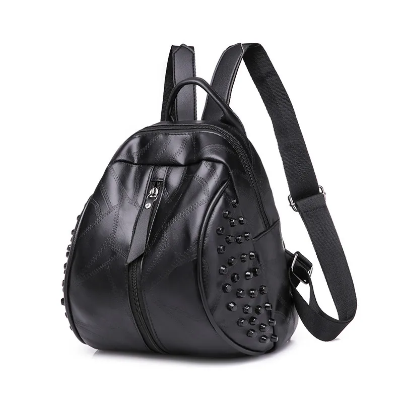 2018 New Style Spring Portable Backpack Women's Soft Leather Korean-style Fashion Versatile Backpack WOMEN'S Fashion Handbag Tra
2018 New Style Spring Portable Backpack Women's Soft Leather Korean-style Fashion Versatile Backpack WOMEN'S Fashion Handbag Tra