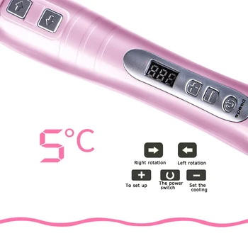 3 in 1 Electric Automatic Hair Curler Brush Compact and Portable Carry Convenient Ceramic Perm Curling Iron Roller
3 in 1 Electric Automatic Hair Curler Brush Compact and Portable Carry Convenient Ceramic Perm Curling Iron Roller