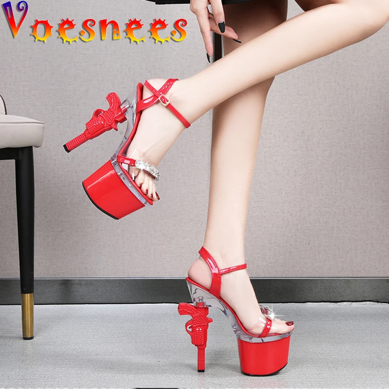 voesnees Women Shoes Hot Sales 2021 Summer Style Fashion 17cm Women Sandals High Heels OpenToe Crystal Buckles Red Wedding Shoes
voesnees Women Shoes Hot Sales 2021 Summer Style Fashion 17cm Women Sandals High Heels OpenToe Crystal Buckles Red Wedding Shoes