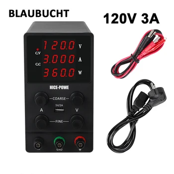 4 Digits New 120V 3A Switching Adjustable Power Supply Laboratory Precision Digital LED Display DC regulated Bench Source diy
4 Digits New 120V 3A Switching Adjustable Power Supply Laboratory Precision Digital LED Display DC regulated Bench Source diy