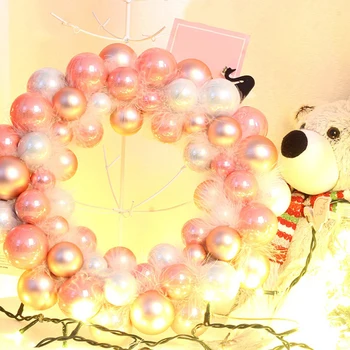 Christmas Ball Wreath Garland With Feathers Holiday Home Wall Decor Wedding Colorful Cute Beautiful Decorations Festive Supplies
Christmas Ball Wreath Garland With Feathers Holiday Home Wall Decor Wedding Colorful Cute Beautiful Decorations Festive Supplies