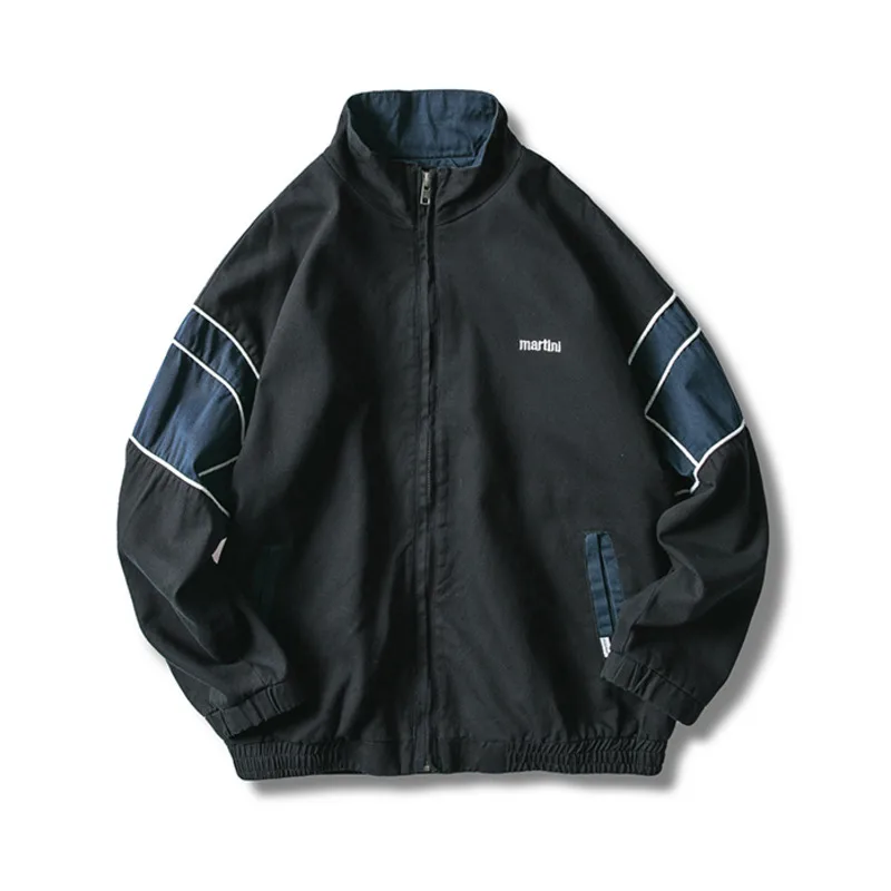 2019 Autumn And Winter Men's New Casual Hit Color Letter Printing Zipper Jacket Men Loose Temperament Trend Cotton
2019 Autumn And Winter Men's New Casual Hit Color Letter Printing Zipper Jacket Men Loose Temperament Trend Cotton