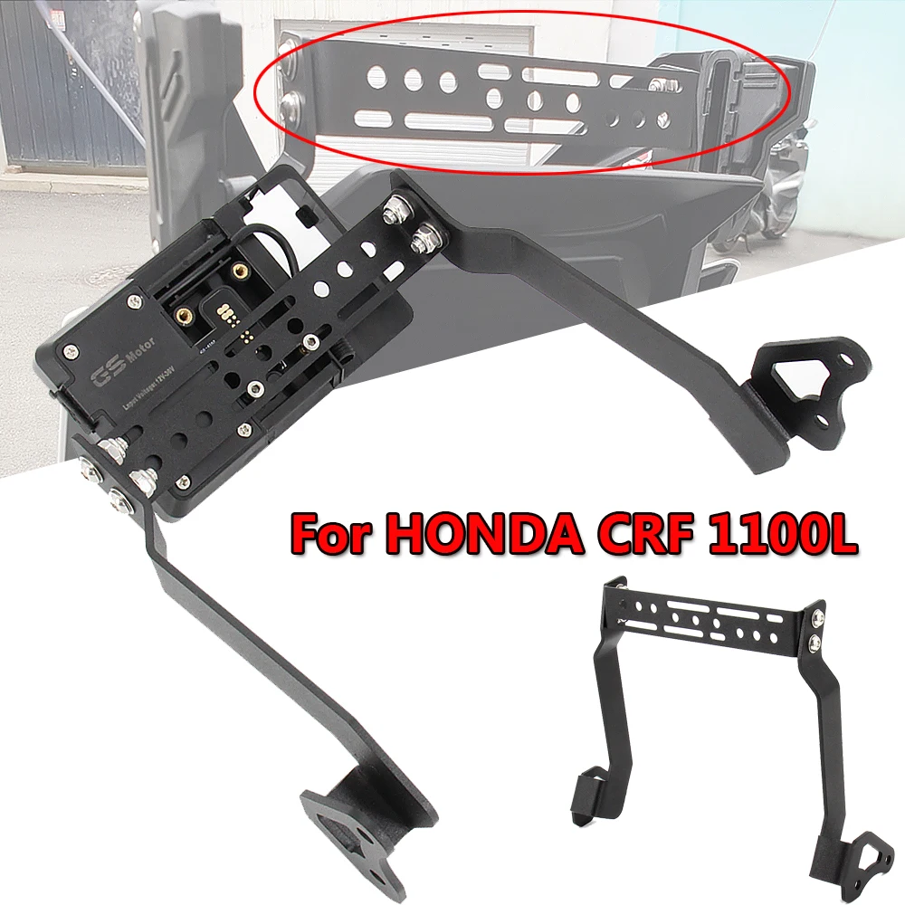 

For HONDA CRF1100L Africa Twin Adventure Sports Motorcycle Accessories Stand Holder Phone GPS Navigaton Plate Bracket