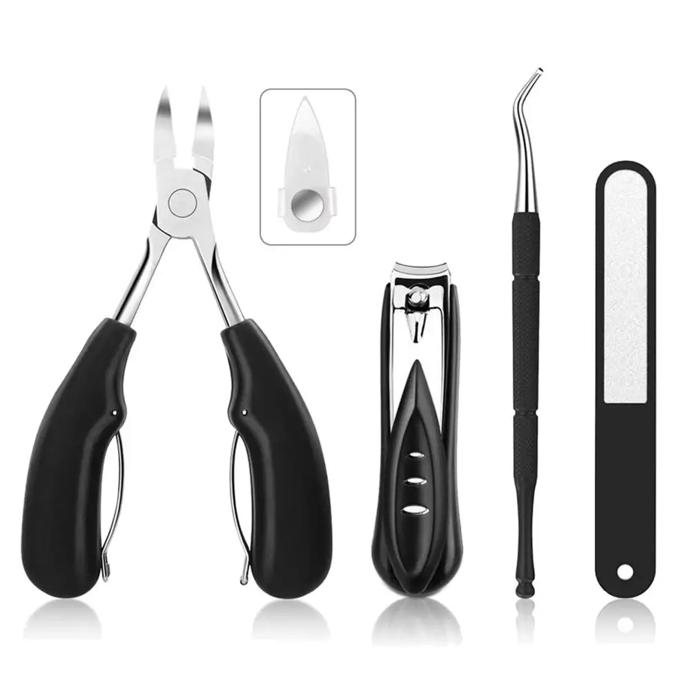 4pcs Nail Correction Clipper Cutter Pedicure Care Tool Toe Nail Clippers Sets For Thick Ingrown Paronychia Fungus Irregular Nail
4pcs Nail Correction Clipper Cutter Pedicure Care Tool Toe Nail Clippers Sets For Thick Ingrown Paronychia Fungus Irregular Nail