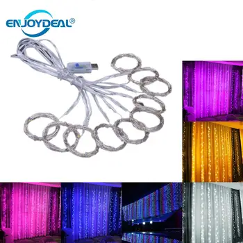 3m Led light string 8Modes Window Curtain String Light USB Power Remote Control fairy lights Christmas Party Home Wedding Decor 
3m Led light string 8Modes Window Curtain String Light USB Power Remote Control fairy lights Christmas Party Home Wedding Decor