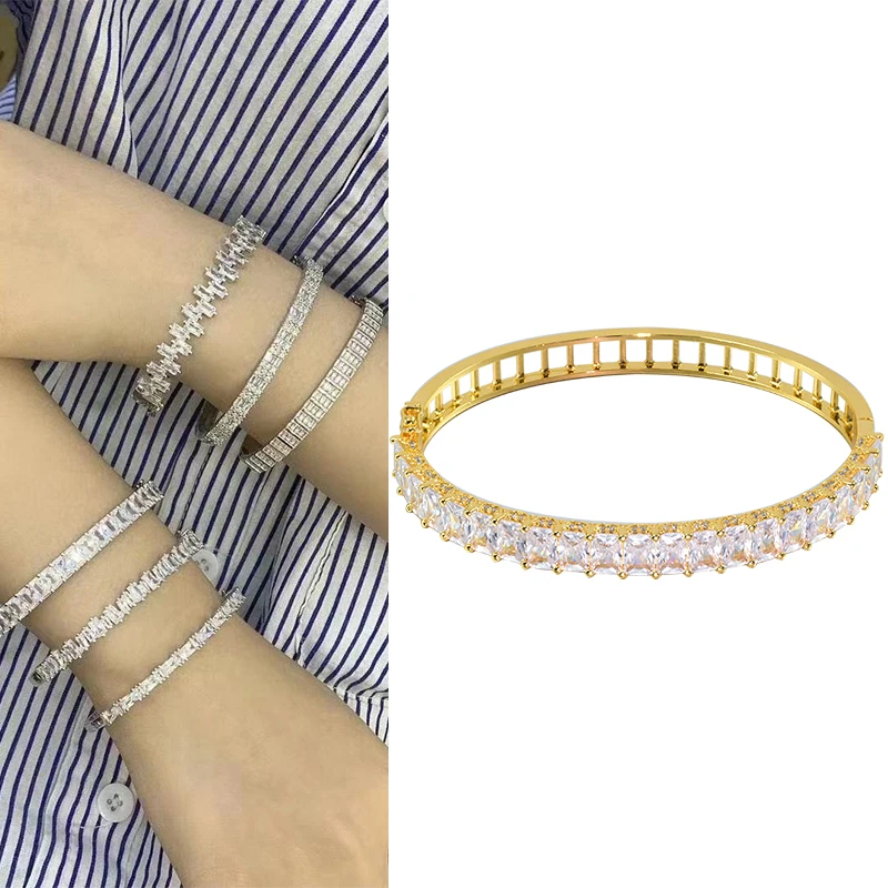 2022 Bracelet For Women Gold Plated Jewelry Crystal Stone Bangle Wholesale Luxury Fashion Accessory Female Indian Charm
2022 Bracelet For Women Gold Plated Jewelry Crystal Stone Bangle Wholesale Luxury Fashion Accessory Female Indian Charm