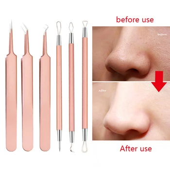 Pore Cleaner Tool Black Dot Pimple Blackhead Remover Needles For Squeezing Acne Tools Spoon for Face Cleaning Comedone Extractor
Pore Cleaner Tool Black Dot Pimple Blackhead Remover Needles For Squeezing Acne Tools Spoon for Face Cleaning Comedone Extractor