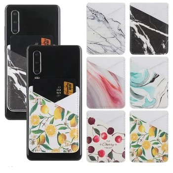 Self-Adhesive Cell Phone Card Holder Pouch Storage Wallet Universal Credit Card Fashion PU Leather Sticker Stick-on Back Pocket 
Self-Adhesive Cell Phone Card Holder Pouch Storage Wallet Universal Credit Card Fashion PU Leather Sticker Stick-on Back Pocket