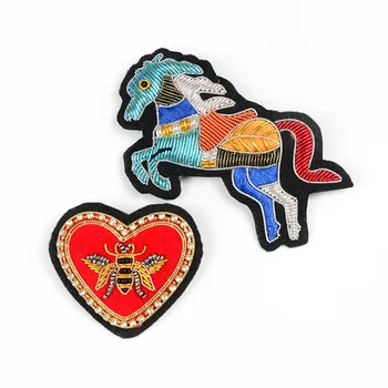 Indian silk embroidery patch horse love heart bee cartoon patches for hats bag badges applique patches for clothing VP-1303
Indian silk embroidery patch horse love heart bee cartoon patches for hats bag badges applique patches for clothing VP-1303