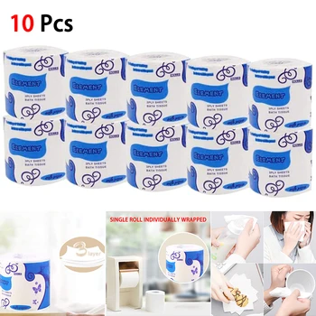 10 Rolls Hand Clean Toilet Tissue Solid Paper Napkin Serviettes 3 Ply C Fold Paper Tissues Prevent Flu Soft Strong 10*10CM
10 Rolls Hand Clean Toilet Tissue Solid Paper Napkin Serviettes 3 Ply C Fold Paper Tissues Prevent Flu Soft Strong 10*10CM