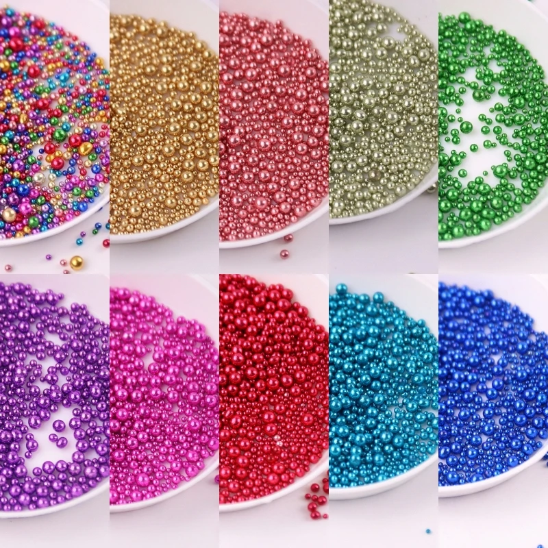 10g/Pack 0.6-3mm Rainbow Mini Caviar Glass Beads Plated Metallic Colors 3D Nail Rhinestone Beads No Hole for Nail Art Decoration
10g/Pack 0.6-3mm Rainbow Mini Caviar Glass Beads Plated Metallic Colors 3D Nail Rhinestone Beads No Hole for Nail Art Decoration