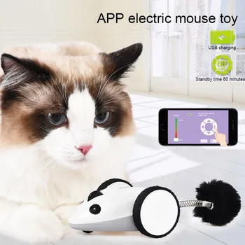 App Control Realistic Cat Toy Mouse Electric Toy USB Charging Pet Dogs Interactive Chew Bite Toy Kitten Mouse Toys A
App Control Realistic Cat Toy Mouse Electric Toy USB Charging Pet Dogs Interactive Chew Bite Toy Kitten Mouse Toys A