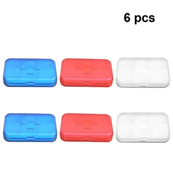 6PCS Mini 6 Grids Pill Box Multi-purpose Pill Container Plastic Pill Container Household Compartments Medicine Case for Travel
6PCS Mini 6 Grids Pill Box Multi-purpose Pill Container Plastic Pill Container Household Compartments Medicine Case for Travel