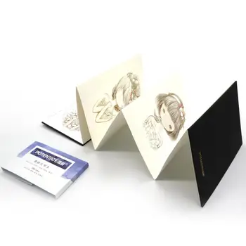 POTENTATE 300gsm Sketch Book Artist Watercolor Paper Folding Book Fine Lines Notebook For Designer Drawing Book
POTENTATE 300gsm Sketch Book Artist Watercolor Paper Folding Book Fine Lines Notebook For Designer Drawing Book