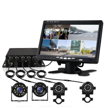 1080P AHD 4CH Car DVR Video Recorder Box W/ 7" HD Car Monitor 4pcs LED Star Night Front Rear Side Camera
1080P AHD 4CH Car DVR Video Recorder Box W/ 7" HD Car Monitor 4pcs LED Star Night Front Rear Side Camera