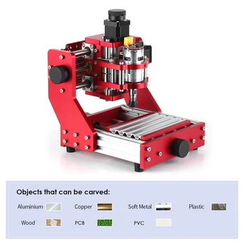 Hot Mini CNC Router 1310 2500mw/5500mw CNC Metal Engraving Milling Machine Kit PCB Wood Milling Laser Machine Engraver
Hot Mini CNC Router 1310 2500mw/5500mw CNC Metal Engraving Milling Machine Kit PCB Wood Milling Laser Machine Engraver