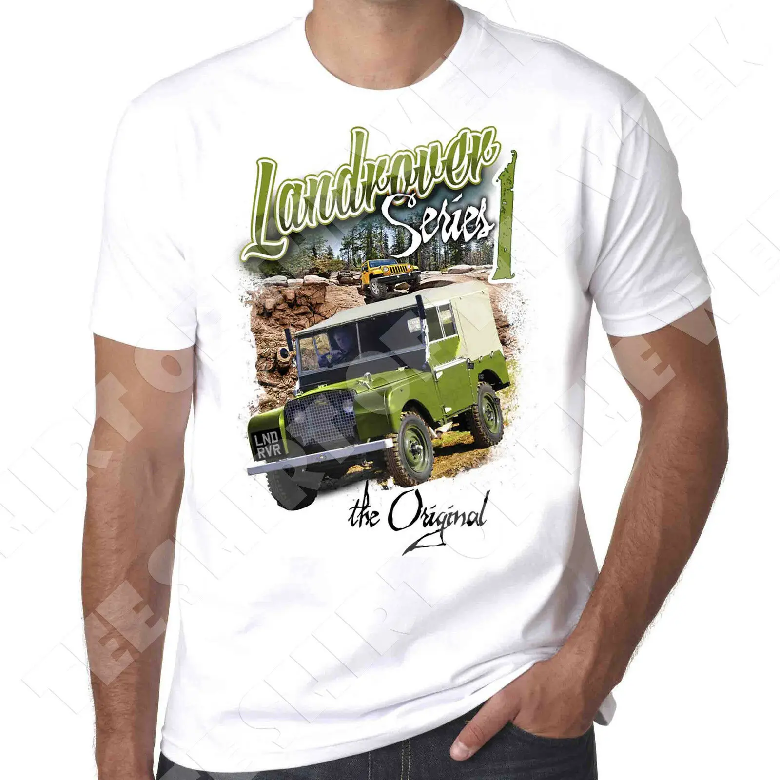 Land Shirt For Men Rover Series 1 The Original T-shirt - Personalised Number Plate Available
Land Shirt For Men Rover Series 1 The Original T-shirt - Personalised Number Plate Available
