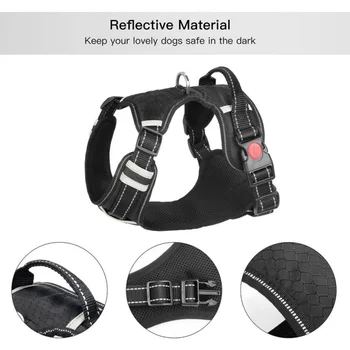 Adjustable Vest Dog Harness No-pull Pet Harness 3 m Reflective Oxford Vest Dogs Easy Control For Small Medium Large Dogs Outdoor
Adjustable Vest Dog Harness No-pull Pet Harness 3 m Reflective Oxford Vest Dogs Easy Control For Small Medium Large Dogs Outdoor