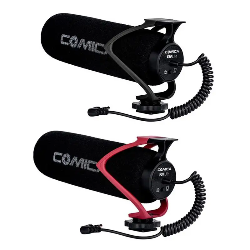 Comica CVM-V30 LITE Video Microphone Condenser volgging Recording Mic for Canon Nikon Fuji DSLR Camera for iPhone Smartphones
Comica CVM-V30 LITE Video Microphone Condenser volgging Recording Mic for Canon Nikon Fuji DSLR Camera for iPhone Smartphones
