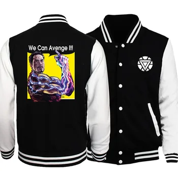 Mens We Can Avenge It Cool Tony Stark Iron Man Baseball Popular 2020 Fashion Long Sleeve Jackets Leisure Clothing Retro Coats
Mens We Can Avenge It Cool Tony Stark Iron Man Baseball Popular 2020 Fashion Long Sleeve Jackets Leisure Clothing Retro Coats