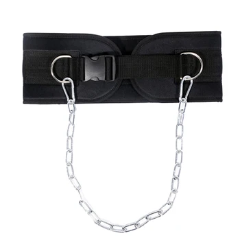 Dip Belt with Chain Gym Belt Pull Up Belt with Buckle for Crossfit Weightlifting Training Gym Accessories
Dip Belt with Chain Gym Belt Pull Up Belt with Buckle for Crossfit Weightlifting Training Gym Accessories