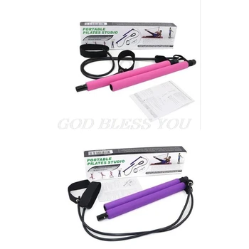 Multifunction Pilates Resistance Band and Toning Bar Home Gym Portable Total
Multifunction Pilates Resistance Band and Toning Bar Home Gym Portable Total