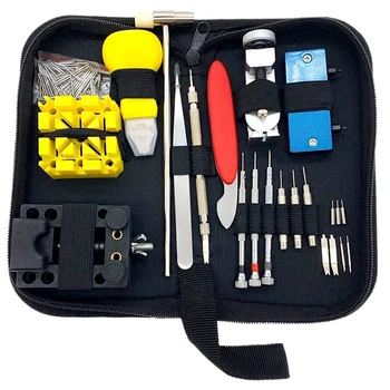 1 Set of 130 Watch Repair Tool Kit Case Opener Spring Lever Tool with Carrying Case Chain Link Removal Tool Kit
1 Set of 130 Watch Repair Tool Kit Case Opener Spring Lever Tool with Carrying Case Chain Link Removal Tool Kit