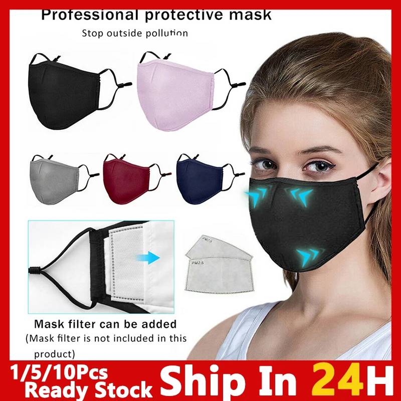 5/10PCS Cotton PM2.5 Mouth Mask Anti Pollution Mask With Filter Paper Dust Respirator Washable Reusable Mask Mouth Muffle
5/10PCS Cotton PM2.5 Mouth Mask Anti Pollution Mask With Filter Paper Dust Respirator Washable Reusable Mask Mouth Muffle