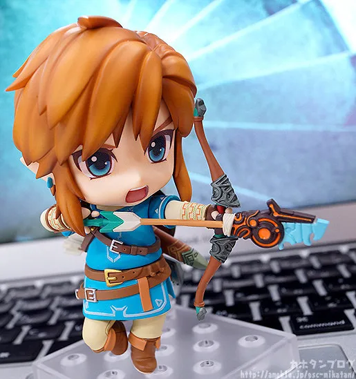 Cute Clay Zelda Legend 733 # Link Breath of the Wild Ordinary Version Garage Kit