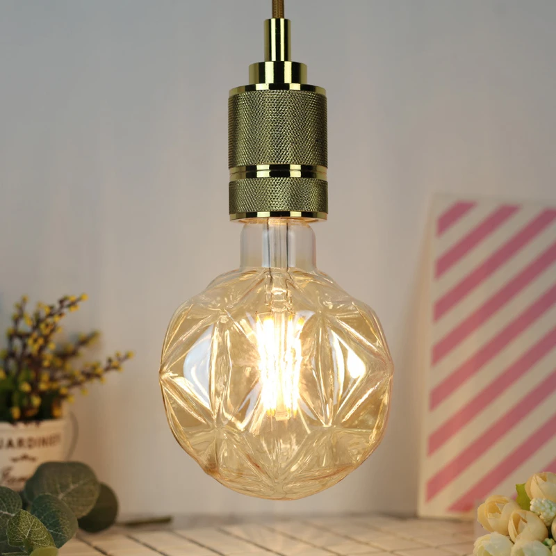 G120 Lotus Edison Bulb LED Filament Lamp 220V 4W E27 Retro Chandelier Warm Light For Home / Bedroom Industrial Decoration
G120 Lotus Edison Bulb LED Filament Lamp 220V 4W E27 Retro Chandelier Warm Light For Home / Bedroom Industrial Decoration