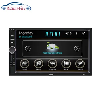 2 Din Car Media MP5 Player CarPlay CarLife Mirror Link 7" Bluetooth MP4 AM FM USB Autoradio player support 360 Panoramic image
2 Din Car Media MP5 Player CarPlay CarLife Mirror Link 7" Bluetooth MP4 AM FM USB Autoradio player support 360 Panoramic image