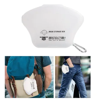 Transparent Mini Portable Face Mask Storage Box Container Dustproof Mouth Cover Mask Case Moistureproof Organizer for Household
Transparent Mini Portable Face Mask Storage Box Container Dustproof Mouth Cover Mask Case Moistureproof Organizer for Household