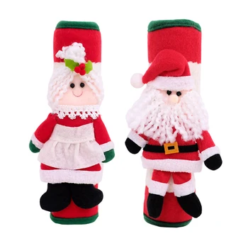 2pcs/set Christmas Refrigerator Handle Cover Fridge Door Knob Protector Door Handle Cover Cloth Santa Kitchen Microwave Oven
2pcs/set Christmas Refrigerator Handle Cover Fridge Door Knob Protector Door Handle Cover Cloth Santa Kitchen Microwave Oven