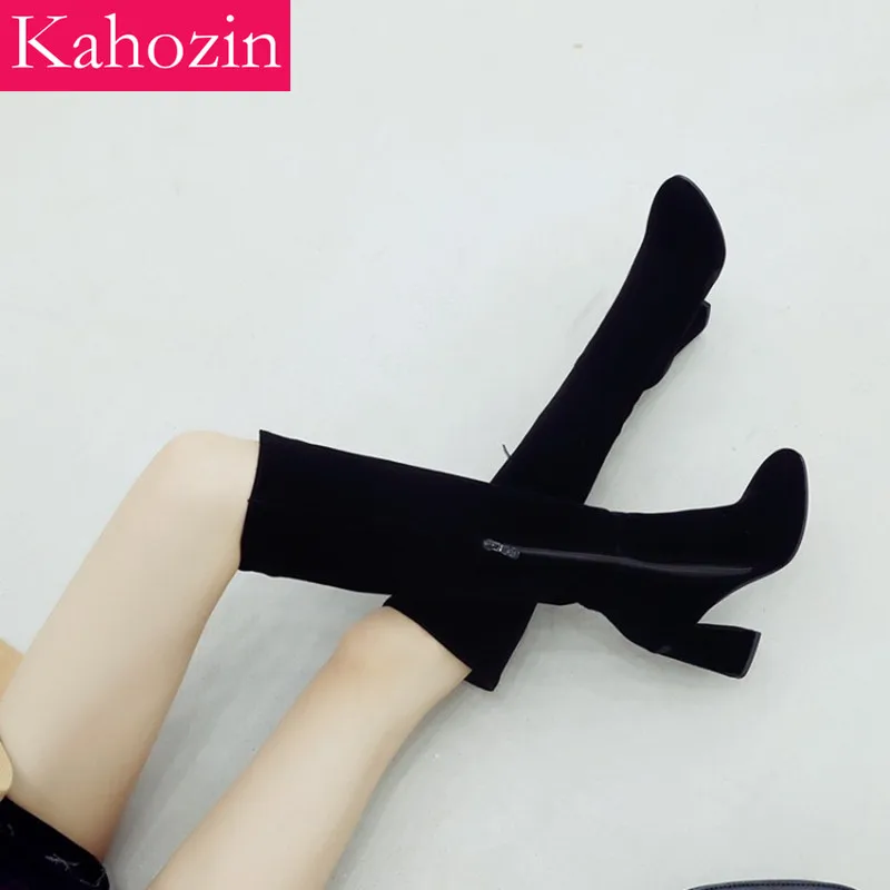 modis high-grade suede female thigh high boots non-slip shoes high heels pointed all occasions women's faux suede slim boots
modis high-grade suede female thigh high boots non-slip shoes high heels pointed all occasions women's faux suede slim boots