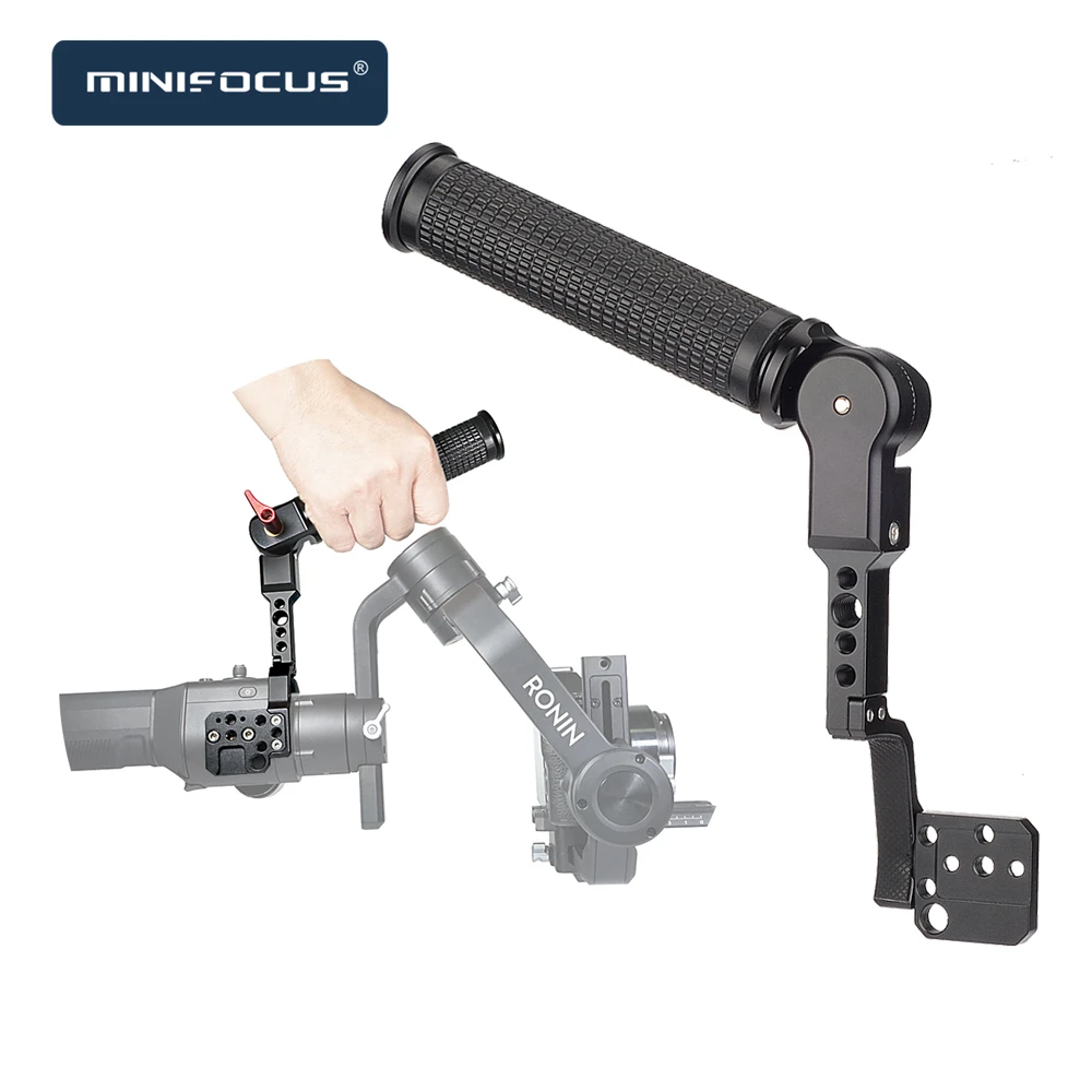 Ronin-SC Handle Grip for DJI Ronin SC with Cold Shoe Mount Monitor/Microphone/LED Light Low Angle Shots Gimbal Video Shooting
Ronin-SC Handle Grip for DJI Ronin SC with Cold Shoe Mount Monitor/Microphone/LED Light Low Angle Shots Gimbal Video Shooting