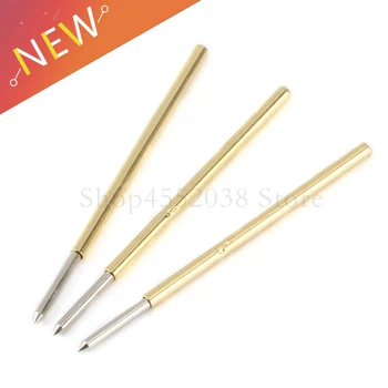 100Pcs P100-B1 Test Probe With Phosphor Brass Tube Spring Test Probe For Electric Tool Length 33.35m Needle Diameter 0.99mm
100Pcs P100-B1 Test Probe With Phosphor Brass Tube Spring Test Probe For Electric Tool Length 33.35m Needle Diameter 0.99mm