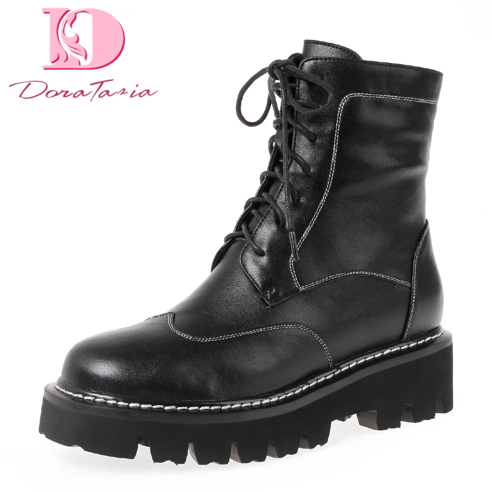 Doratasia 2020 brand design INS leisure chunky heel genuine leather fashion Woman Shoes boot Motorcycle Women ankle Boots female
Doratasia 2020 brand design INS leisure chunky heel genuine leather fashion Woman Shoes boot Motorcycle Women ankle Boots female