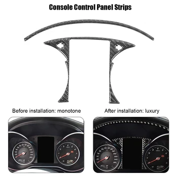 2Pcs/lot Carbon Fiber Console Control Panel Strips Fit Interior Mouldings for Mercedes Benz C-Class W205 GLC C180 C200L C260L
2Pcs/lot Carbon Fiber Console Control Panel Strips Fit Interior Mouldings for Mercedes Benz C-Class W205 GLC C180 C200L C260L