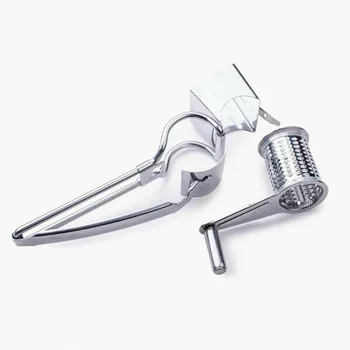 Rotary Cheese Grater Stainless Steel Shredder Cutter Grinder W/ 3pcs Drum Blades For Parmesan, Chocolate, Nuts, Pistachio
Rotary Cheese Grater Stainless Steel Shredder Cutter Grinder W/ 3pcs Drum Blades For Parmesan, Chocolate, Nuts, Pistachio