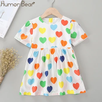 Humor Bear Summer Baby Girls Dresses Long Sleeve Cotton Clothes Colorful Cute Heart Printed Kids Dress Children Girl Clothes
Humor Bear Summer Baby Girls Dresses Long Sleeve Cotton Clothes Colorful Cute Heart Printed Kids Dress Children Girl Clothes