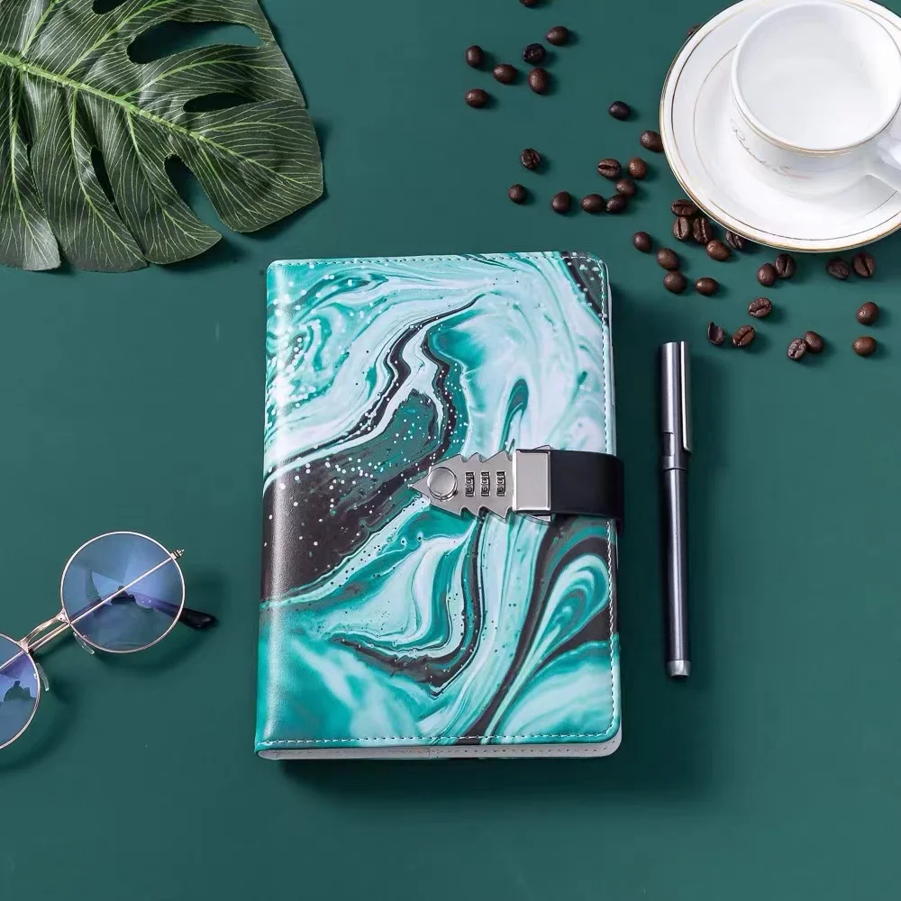 Password A5 Notebook With Lock Writing Pads Lockable Thick Business Notepad Leather Diary School Student Supplies
Password A5 Notebook With Lock Writing Pads Lockable Thick Business Notepad Leather Diary School Student Supplies